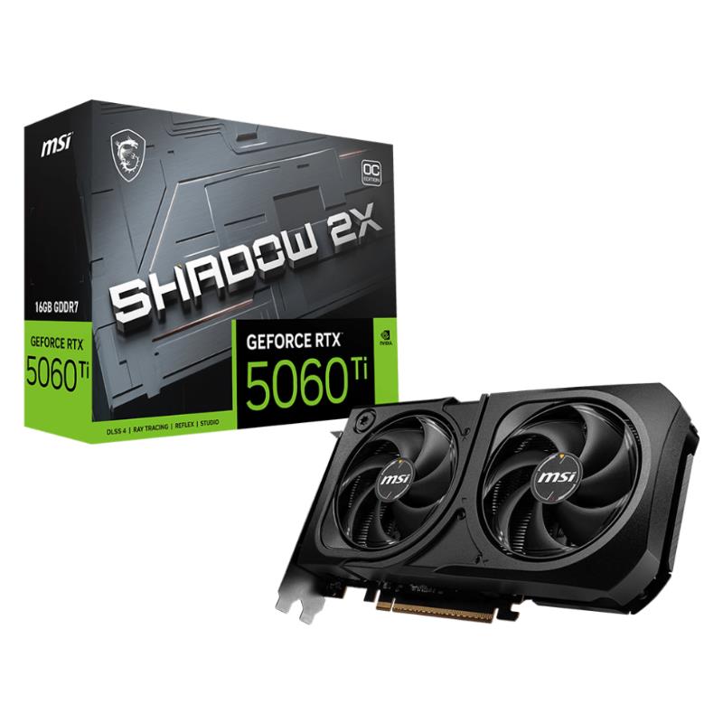 GEFORCE RTX5060 TI 16G SHADOW 2X OC PLUS